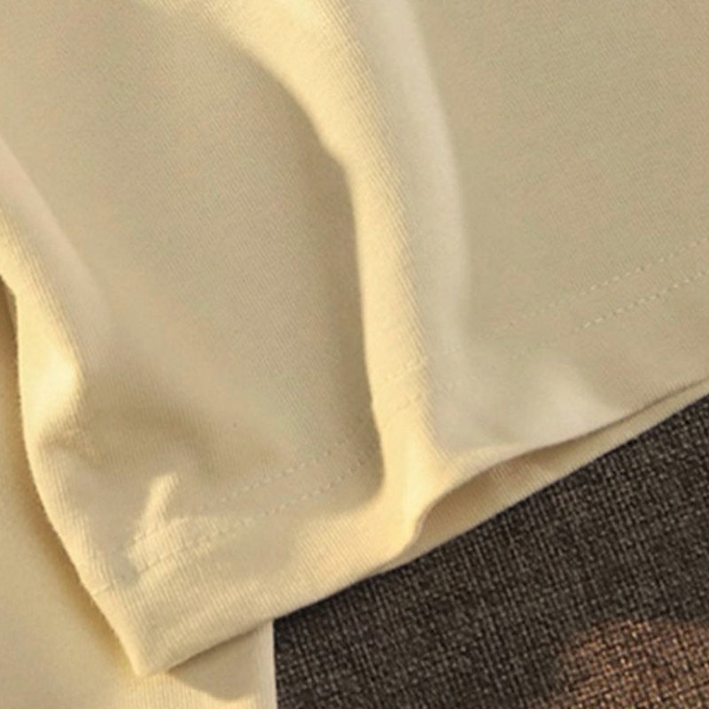 Áo Thun 100% Cotton Tay Ngắn Cổ Tròn In Họa Tiết Hoàng Hôn Thời Trang Mùa Hè Hàn Quốc 2022 Cho Nữ