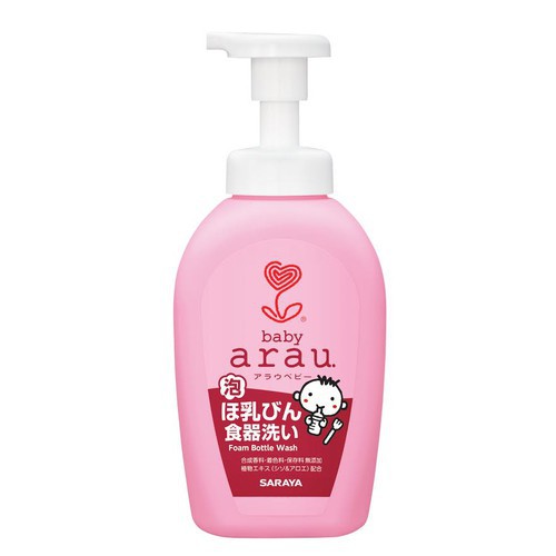 Nước Rửa Bình Sữa Arau Baby - Chai 500ml Nội Địa Nhật Bản