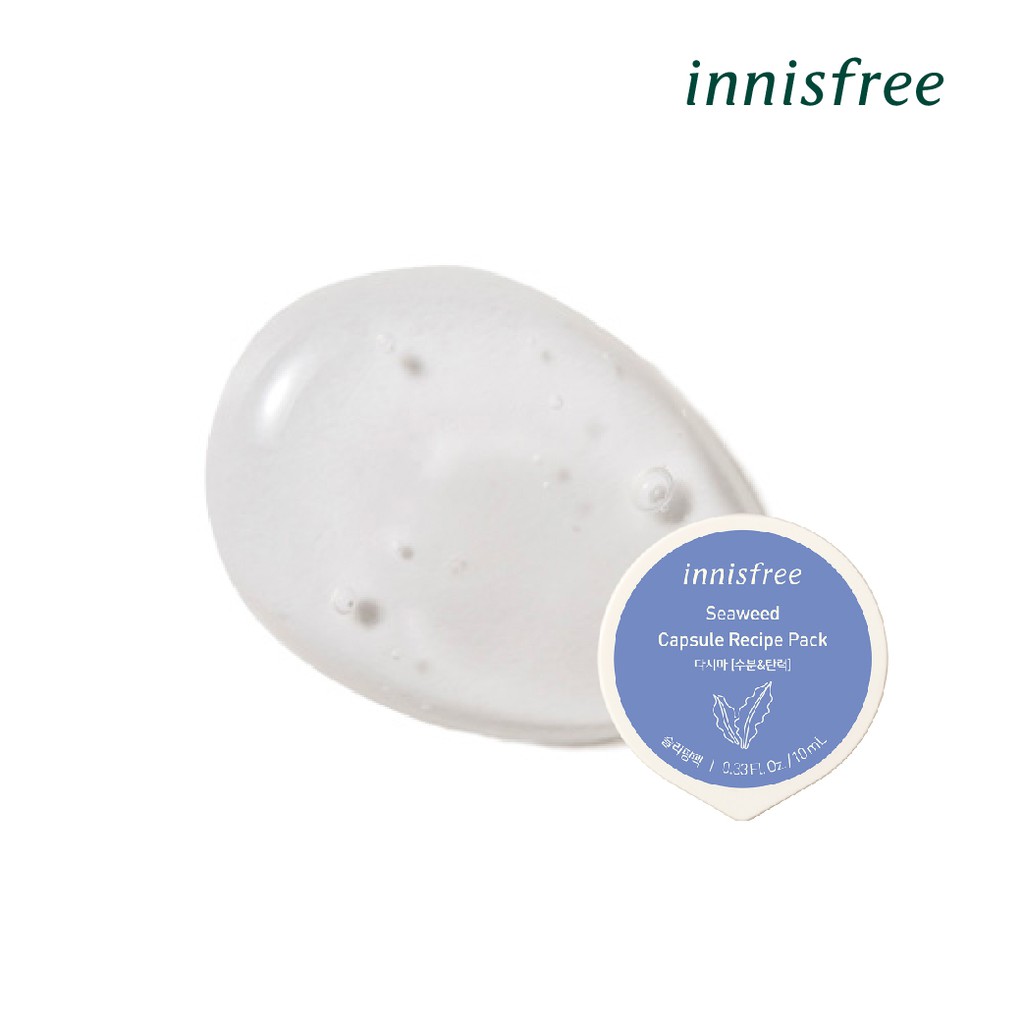 (hàng Mới Về) Mặt Nạ Hạt Rong Biển 10ml Innisfree