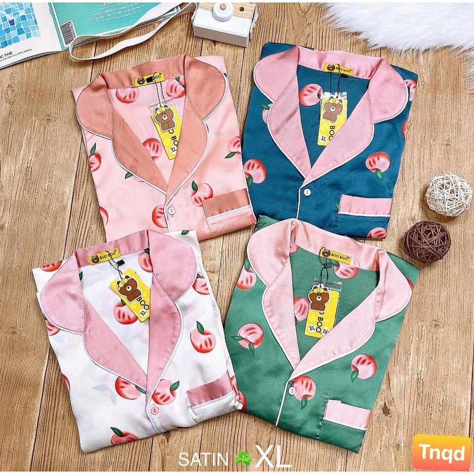 Đồ bộ Pijama Satin Bigsize XL TNQD ( 62-72kg) | BigBuy360 - bigbuy360.vn