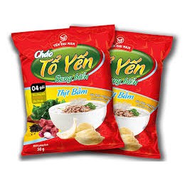 Thùng cháo tổ yến rong biển thịt bằm Đại nam ( gói 50g -thùng 30 gói)