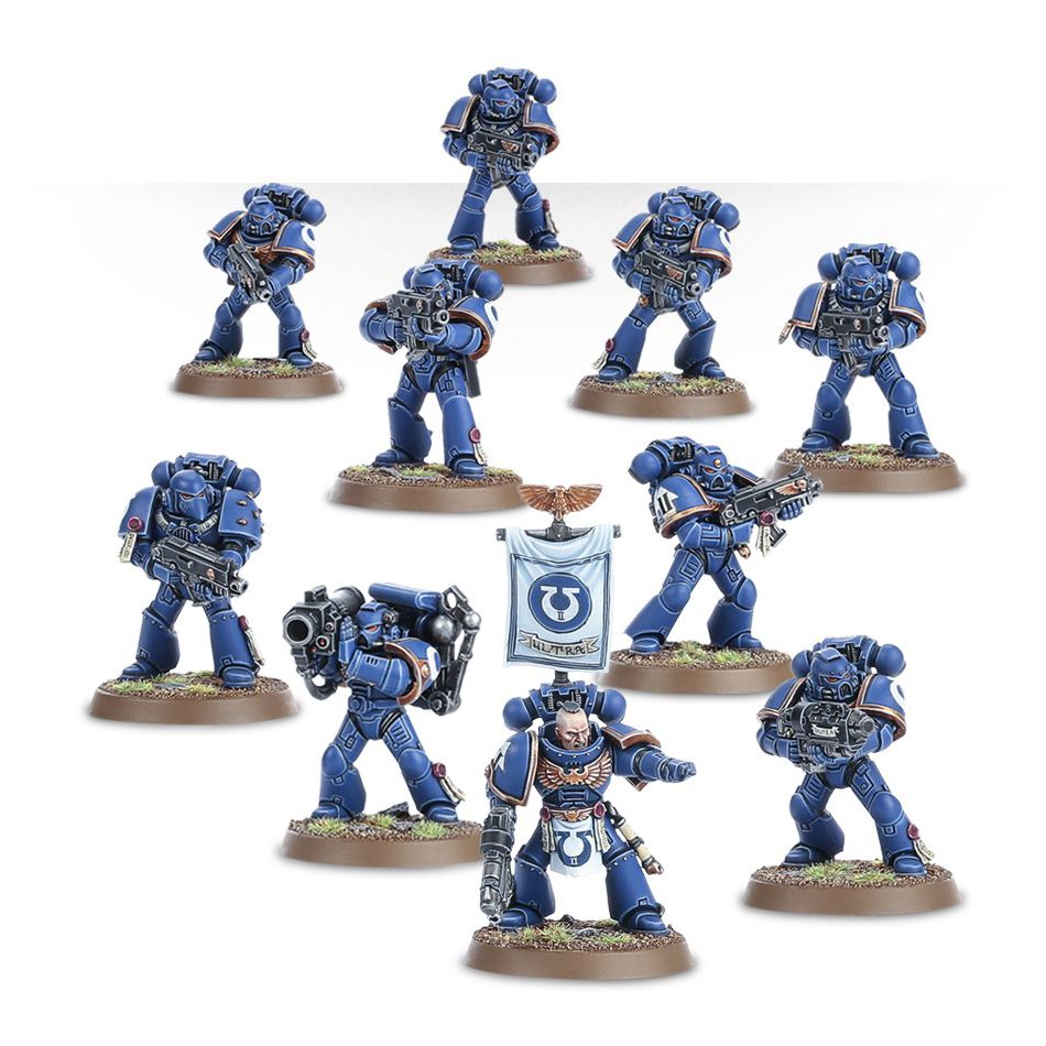 Mô hình nhân vật Warhammer SPACE MARINE TACTICAL SQUAD