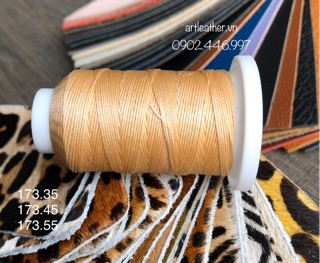 Combo 5 cuộn chỉ sáp may da 100m