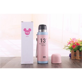 Bình Giữ Nhiệt Lúa Mạch 3 Lớp 350ml
