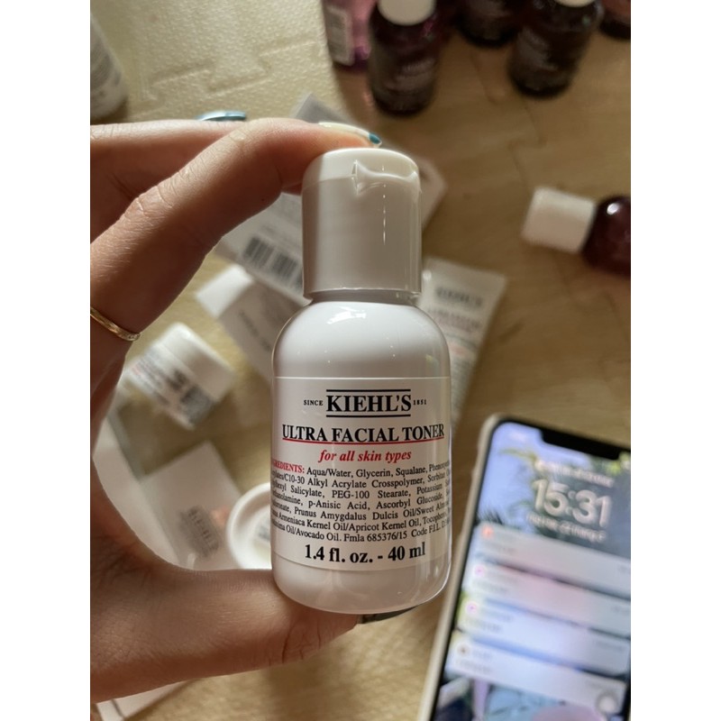 [Mini] Nước hoa hồng  K.I.E.H.L'S ULTRA Facial Toner 40ml