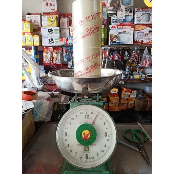 6 CUỘN BĂNG KEO DÁN THÙNG 5F 100 YARDS (950G / 6 CUỘN)