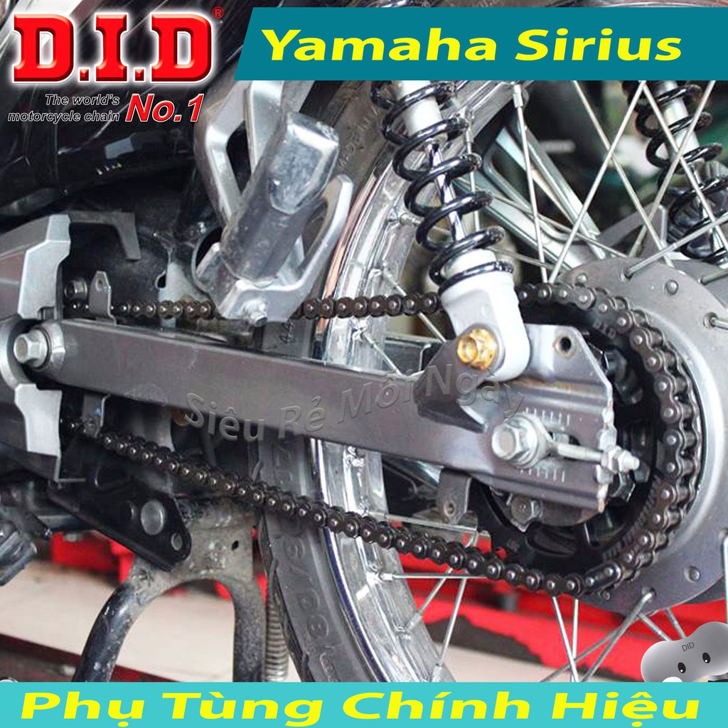 Bộ Nhông Sên Dĩa DID Yamaha Sirius 110cc Sên DID 10Ly Thái Lan ( 15 x35 )