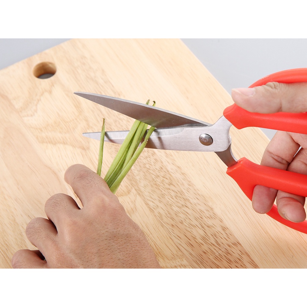 Kéo Làm Cá Cắt Giấy Bằng Thép 22.8cm K3