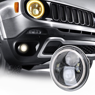 Đèn pha led drl siêu sáng 80w 7inch cho xe hơi