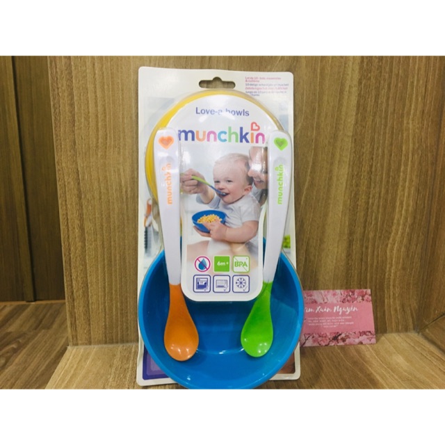 Lẻ chén ăn dặm Munchkin có bill