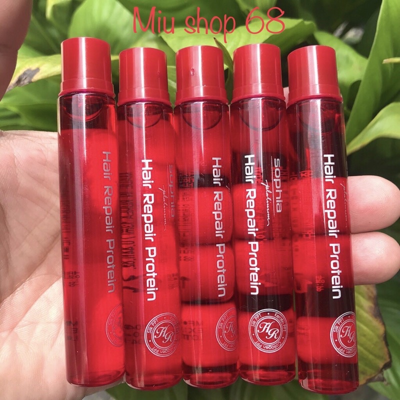Protein phục hồi tóc hư nát 13ml sophia  1 hộp