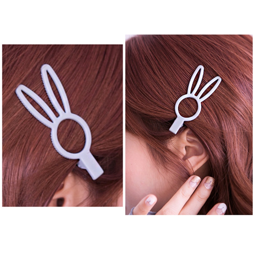 Kẹp tóc hình thỏ bằng hợp kim thiết kế sang trọng