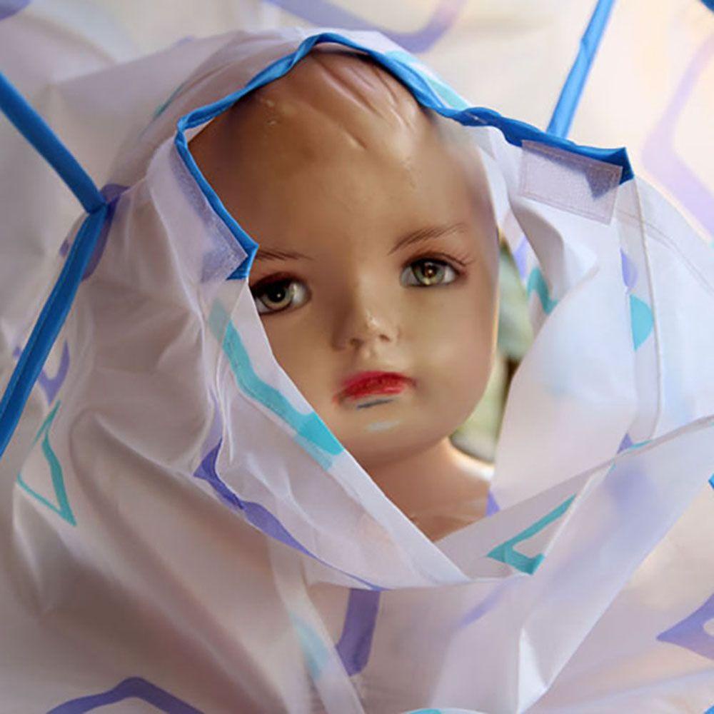 Áo Choàng Cắt Tóc Có Thể Gấp Gọn Dành Cho Bé Trai Gái