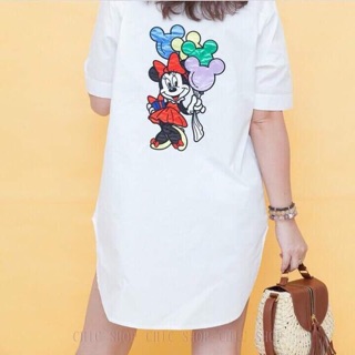 Áo sơ mi in hình Micky
