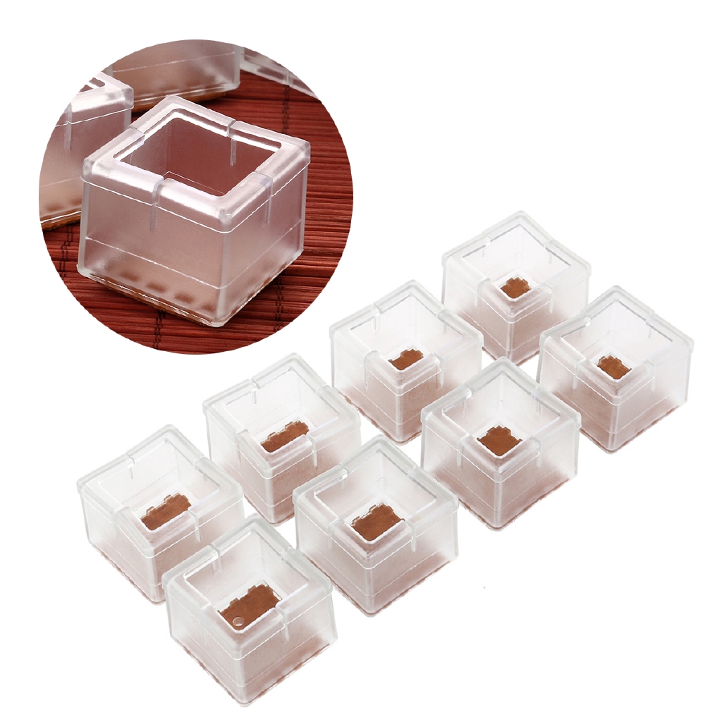 Set 8 Miếng Lót Chân Bàn Ghế Bằng Silicon