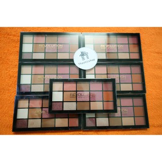 [Có sẵn] Bảng màu mắt của Makeup Revolution Reloaded Iconic Newtrals 2 với 15 ô phấn