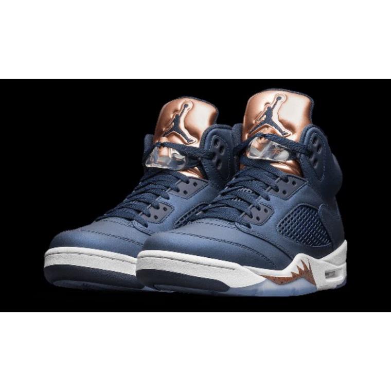 🕡 Giày bóng rổ Nike Air Jordan 5 Bronze