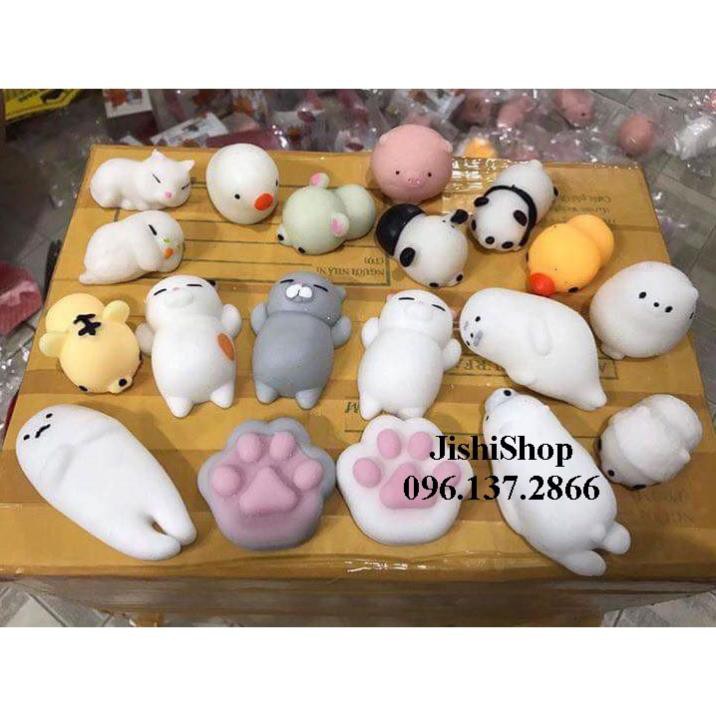 [Nhập TOYMAR Giảm 15%]Squishy Mochi Dễ Thương , Mềm Bóp Đã ( Tongkhodochoilc )