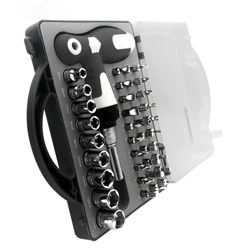 Bộ Tua Vít 41 Món Có Thể Thu Gọn Tiện Dụng Cho Gia Đình