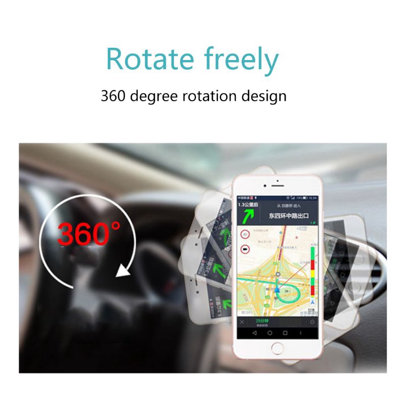 Giá Đỡ Điện Thoại Xoay 360 Độ Gắn Kính Chắn Gió Xe Hơi Tiện Dụng