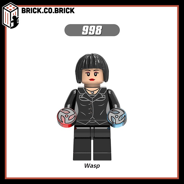 Lego Người Kiến và Chiến Binh Ong Xếp hình Ant Man and The Wasp Minifigure Siêu Anh Hùng Hank Pym Goliath X0224