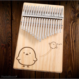 Đàn kalimba gỗ gecko Leaf Music- LM0010S hình chim sẻ tập bay Hàng chính hãng