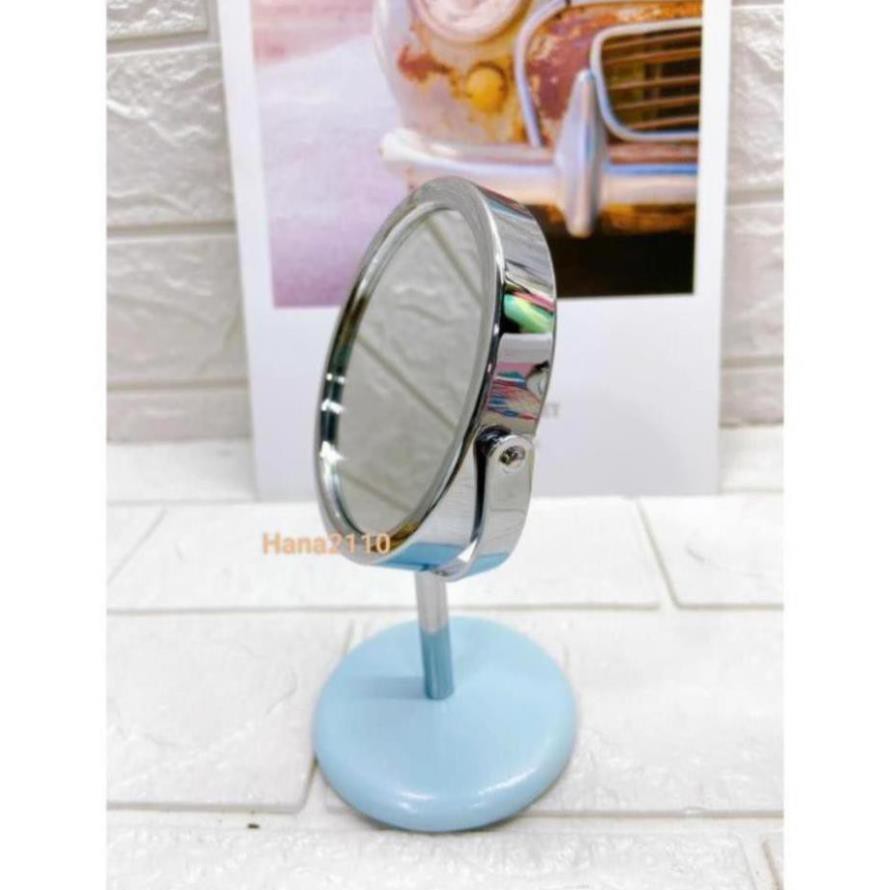 SỈ Gương để bàn xoay 360 độ - gương mini