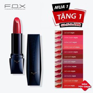 (CHÍNH HÃNG) Son Thỏi Không Chì - Dưỡng ẩm - Bền Màu F.O.X Definitely Lipstick