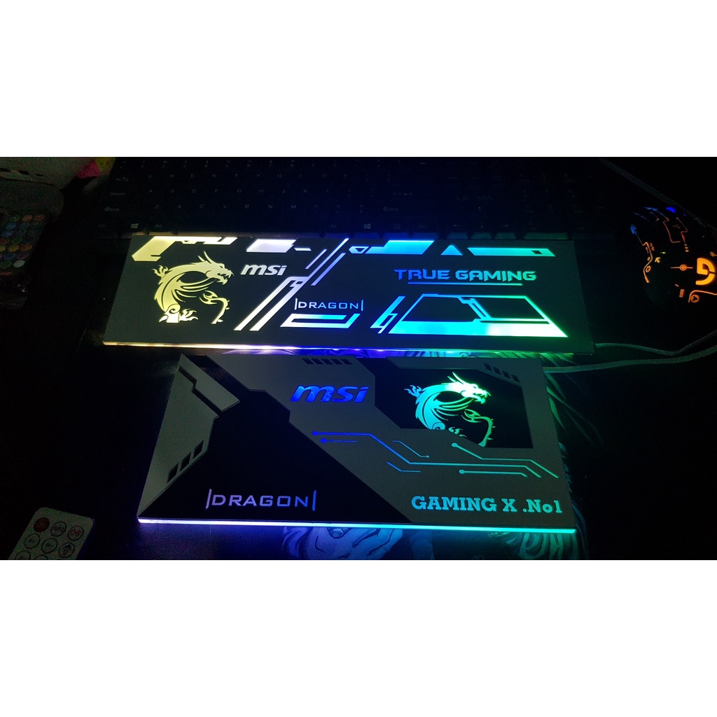 Combo 2 in 1 Tấm che VGA ReLIFE  + Tấm che nguồn Mẫu MSI