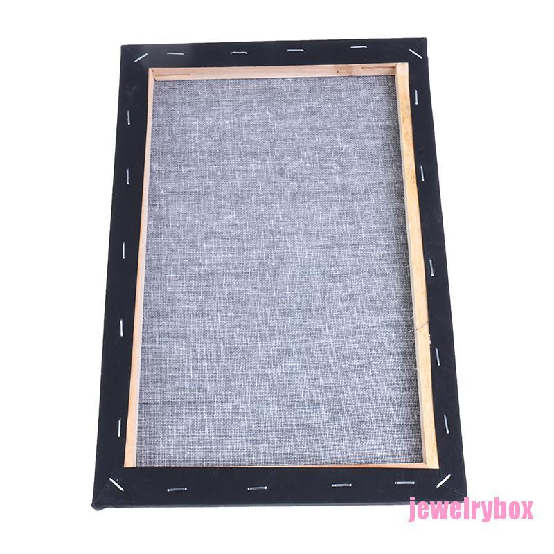 Khung Gỗ Vải Bạt Hình Vuông Màu Đen Dành Cho Họa Sĩ Vẽ Tranh Sơn Dầu | BigBuy360 - bigbuy360.vn
