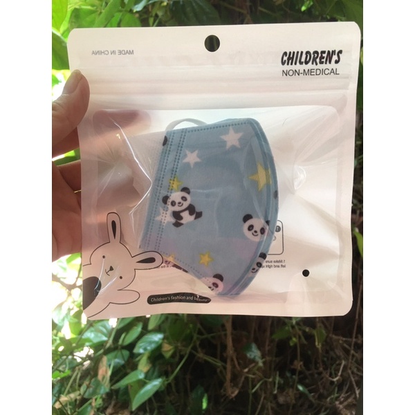 [ Giá sập sàn] Set 10 khẩu trang 3D trẻ em kháng khuẩn cao cấp( có túi zip xịn sò) Giá Rẻ