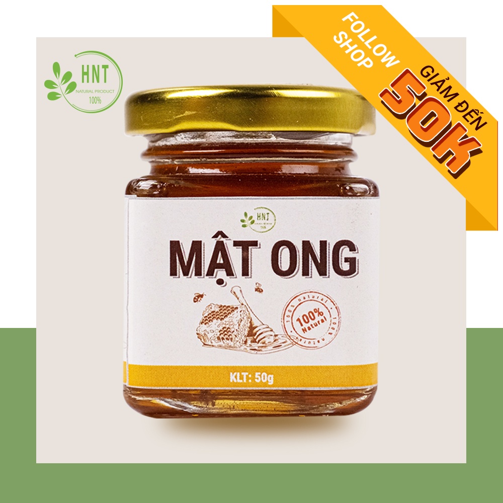 Mật ong nguyên chất hoa nhãn tự nhiên HNT NATURAL PRODUCT MO50G