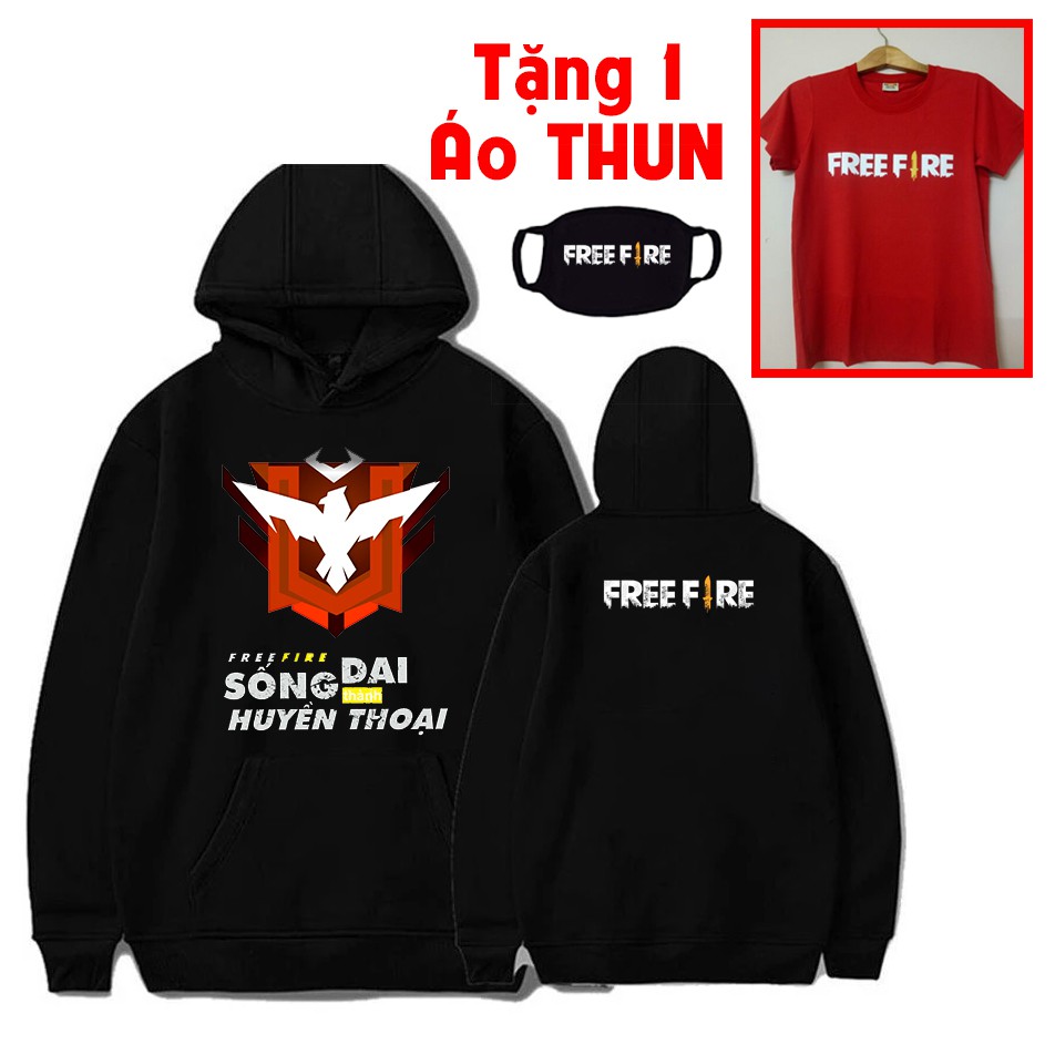 [KM Khủng ] Áo khoác áo hoodie FREE FIRE giá siêu rẻ nhất vịnh bắc bộ | BigBuy360 - bigbuy360.vn