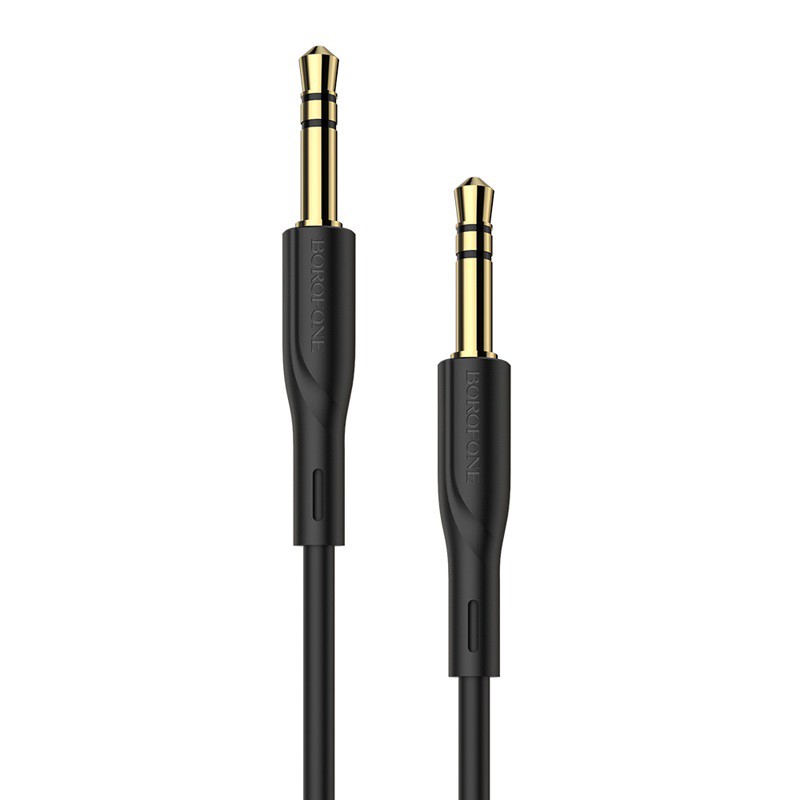 Cáp Âm Thanh AUX 3.5mm Borophone BL1 Dài 1M Chính Hãng - BH 1 Năm | Jack Âm Thanh 3.5mm | Cáp AUX - Hưng Long PC