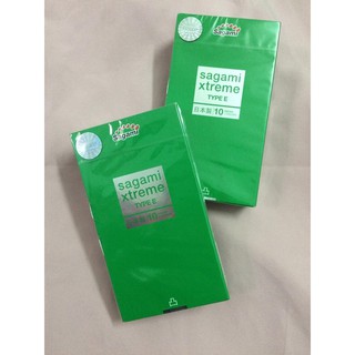 [CHÍNH HÃNG]Bao cao su Sagami Green hộp 10 cái - HÀNG CHÍNH HÃNG