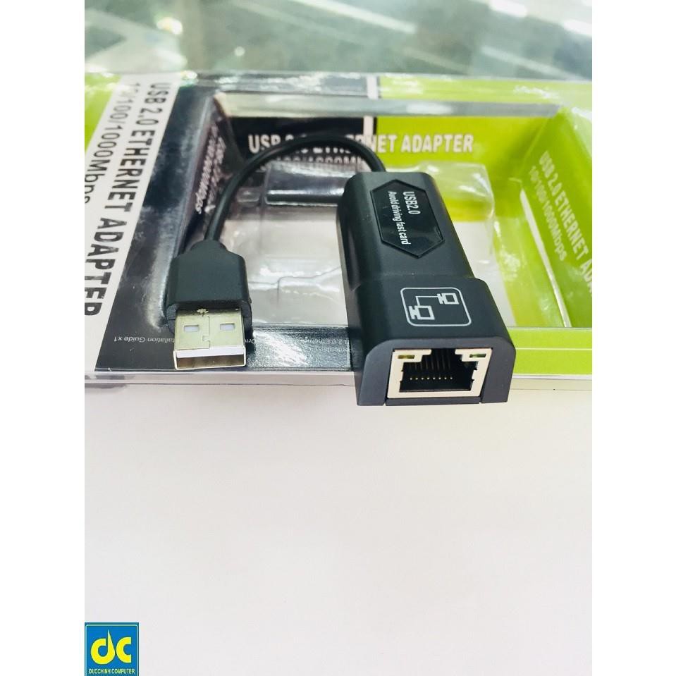 Cáp Chuyển USB 2.0 ra Lan 10Mbs / 100Mb
