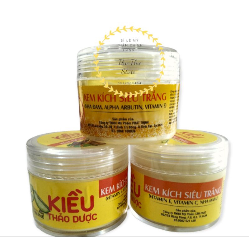 Kem Kích Ngọc Trinh Siêu Trắng Mạnh Cấp Tốc Kiều Thảo Dược