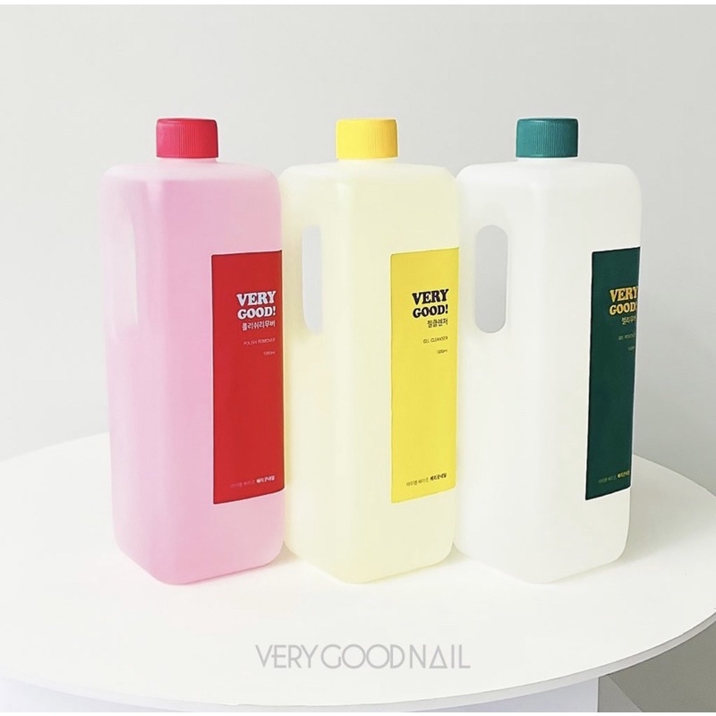 Very good nail] Dung dịch phá sơn gel Very good nail - Gel remover 1000ml