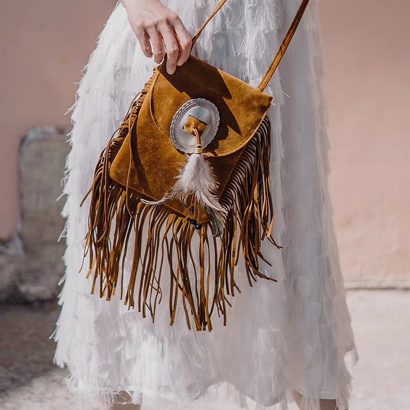 Túi Vintage Mã 449 Du Lịch Thời Trang Boho Nữ