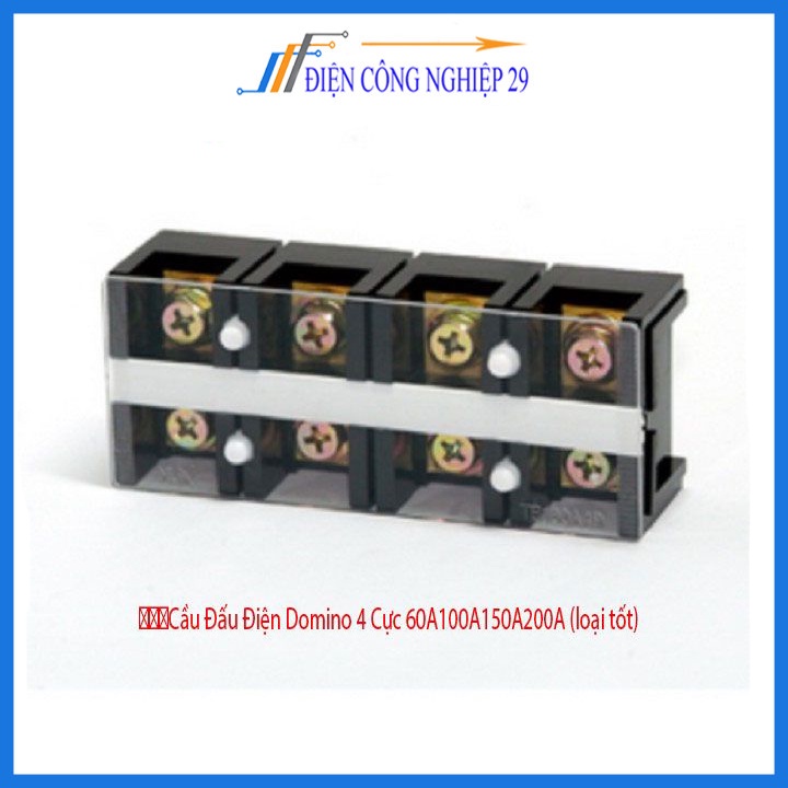 Cầu Đấu Điện Domino 3 Pha 4 Cực 60A/100A/150A/200A