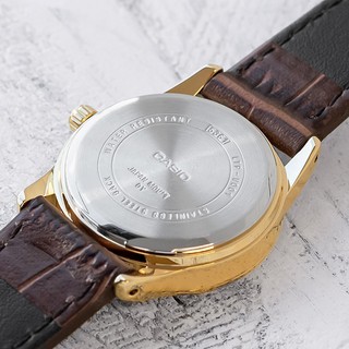 Đồng hồ dây da nữ Casio LTP-V001GL-9BUDF