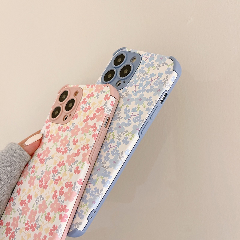Ốp điện thoại da tpu hình hoa cho iPhone 11 Pro Max X Xr Xs Max 7 8 Plus Se 2020 12 pro max 12 mini 13 pro max 13 mini | BigBuy360 - bigbuy360.vn