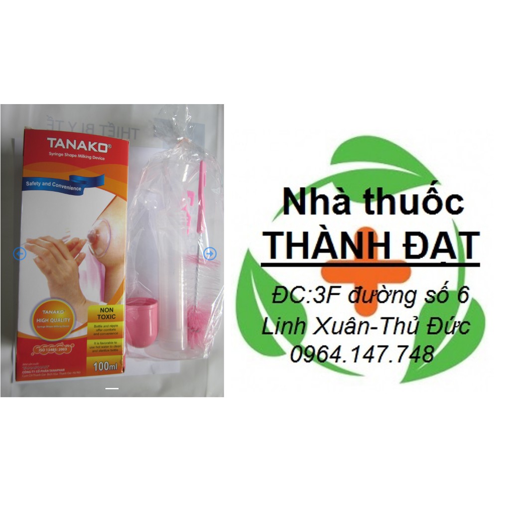 dụng cụ hút sữa xilanh - dạng kéo tanako / hút sữa xi lanh