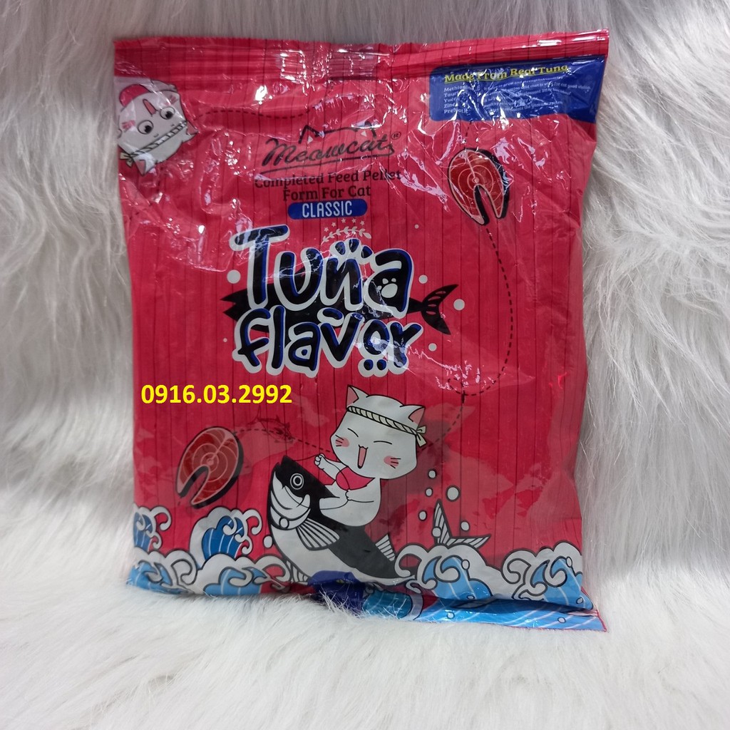 Thức ăn cho mèo Meowcat 350gr, Thức ăn hạt cho mèo