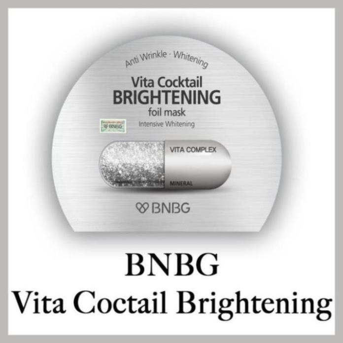 Mặt Nạ Trắng Da BNBG Vita Cocktail Brightening Foil Mask