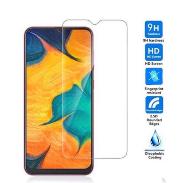 Bộ 2 dán kính + 1 ốp dẻo cho Galaxy A50S Bảo vệ máy