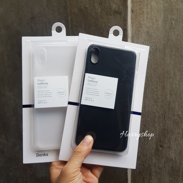Ốp lưng lụa Iphone Xs Max siêu mỏng Benks Lolipop