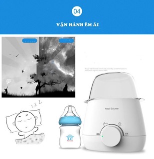 Máy hâm sữa đôi Read bubee