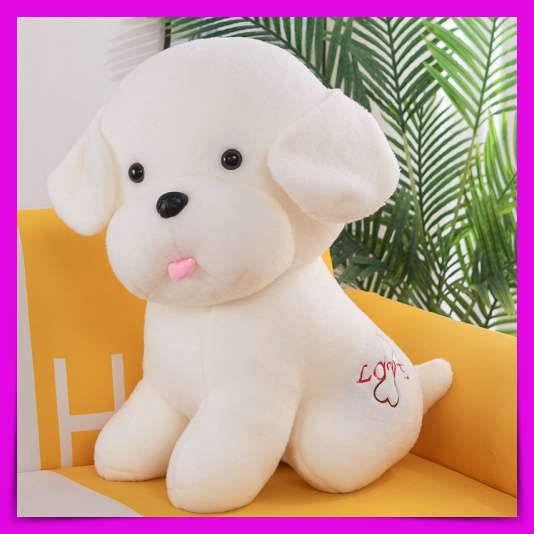 Chó Poodle Lông Xù Nhồi Bông Cao Cấp - Gấu Bông Chó - Thú Nhồi Bông quà tặng sinh nhật dành cho bé