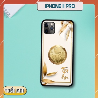 Ốp lưng kính 3d 12 con giáp - iphone 11 pro/ 11promax